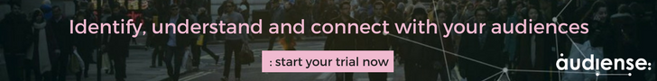 Identify, undesrtand and connect with your audiences. Start your Audiense trial now!