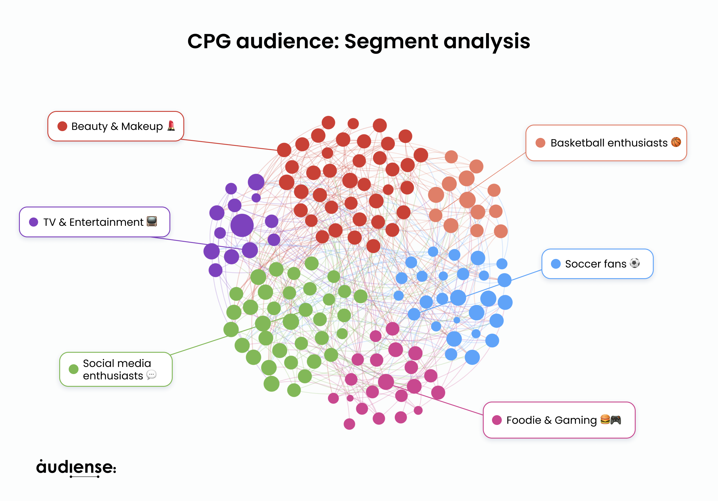 Audiense blog - CPG audience: Segment analysis