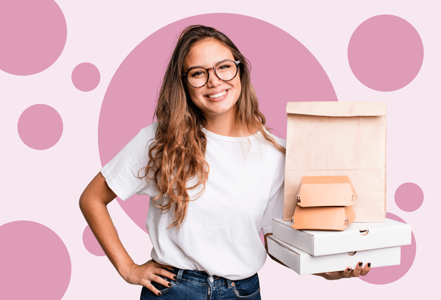 Audiense blog - image - Gen Z - ordering in vs dining out