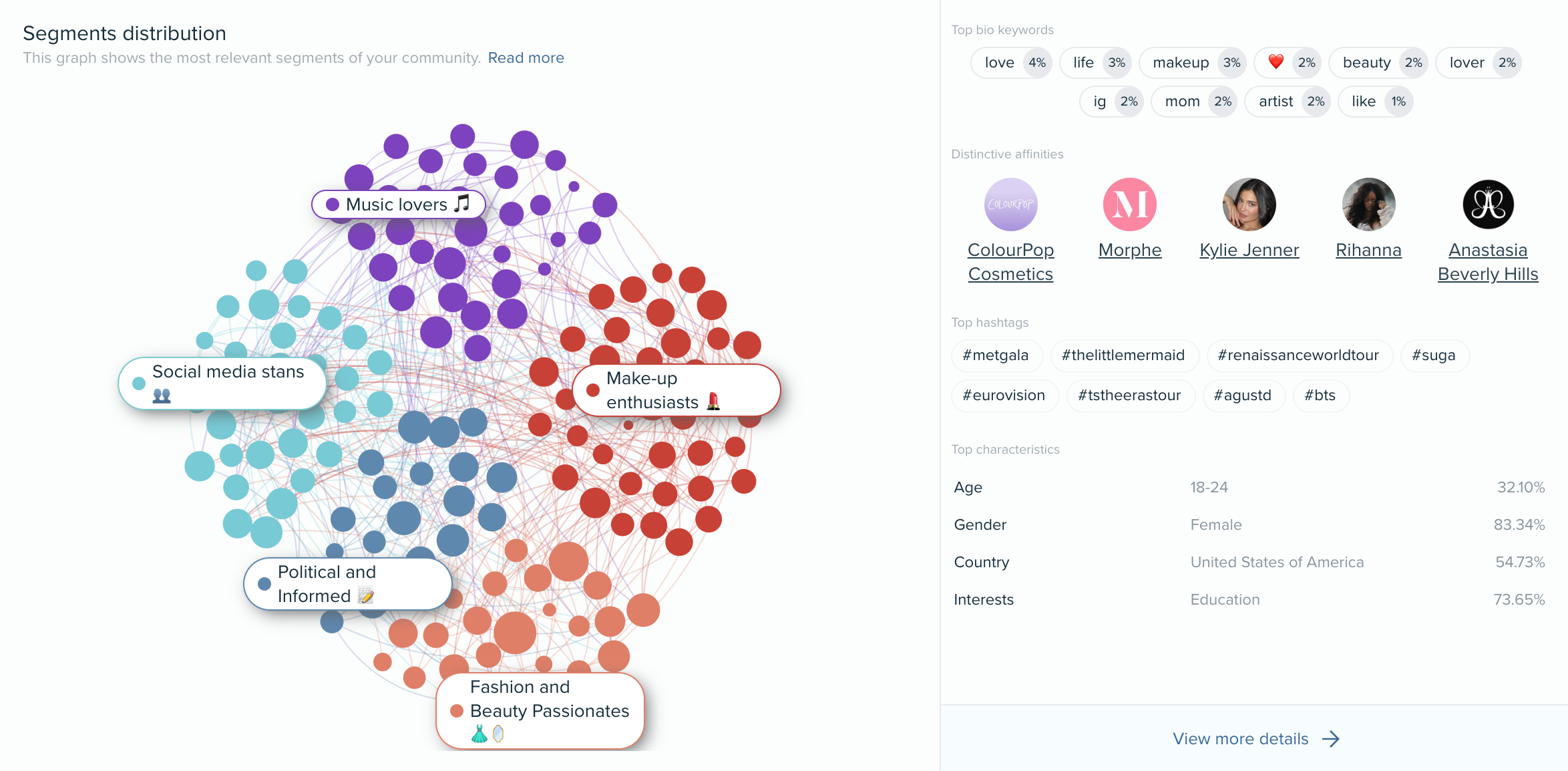 Audiense blog - Audiense segmentation 