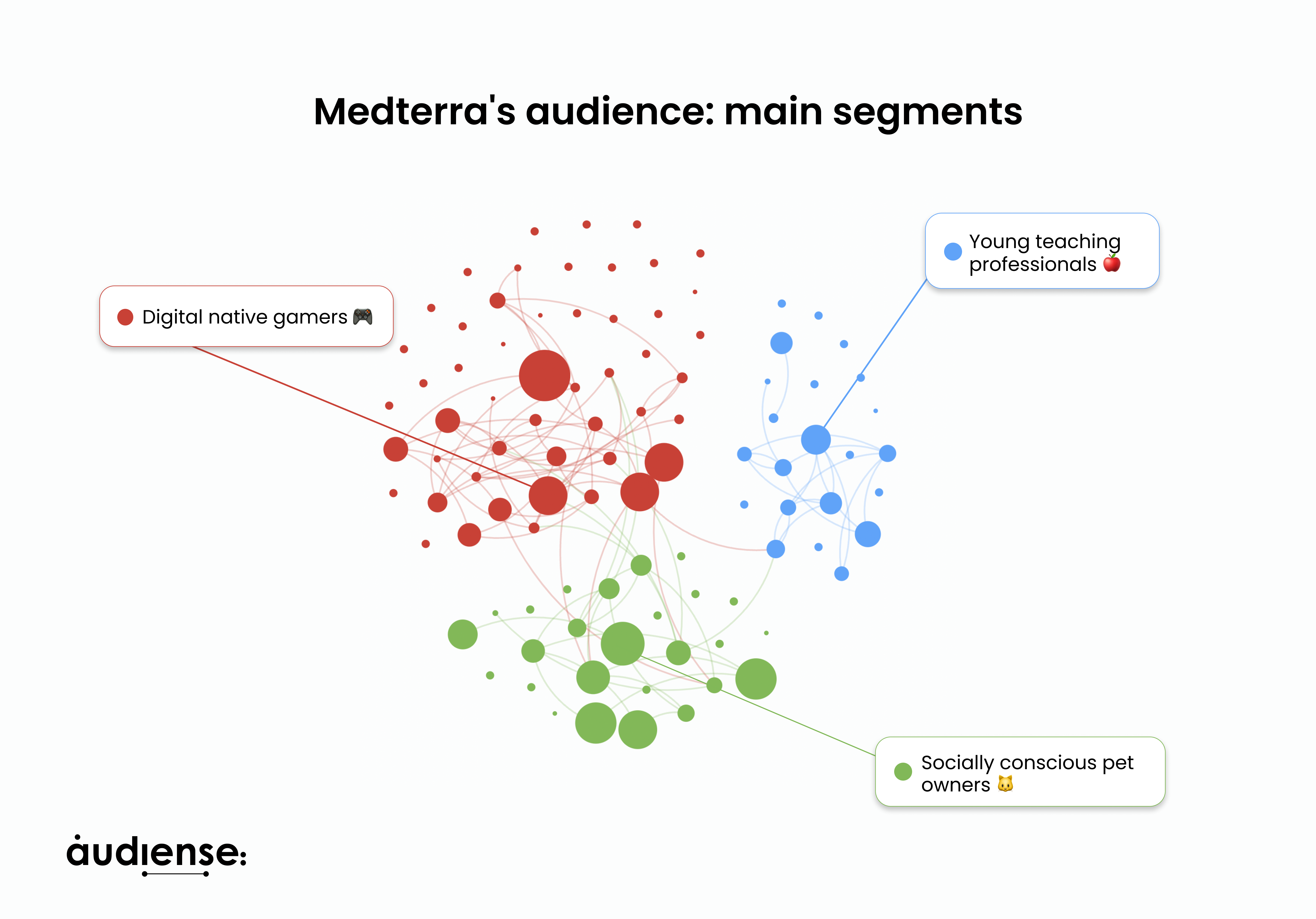 Audiense blog - Medterras audience_ main segments