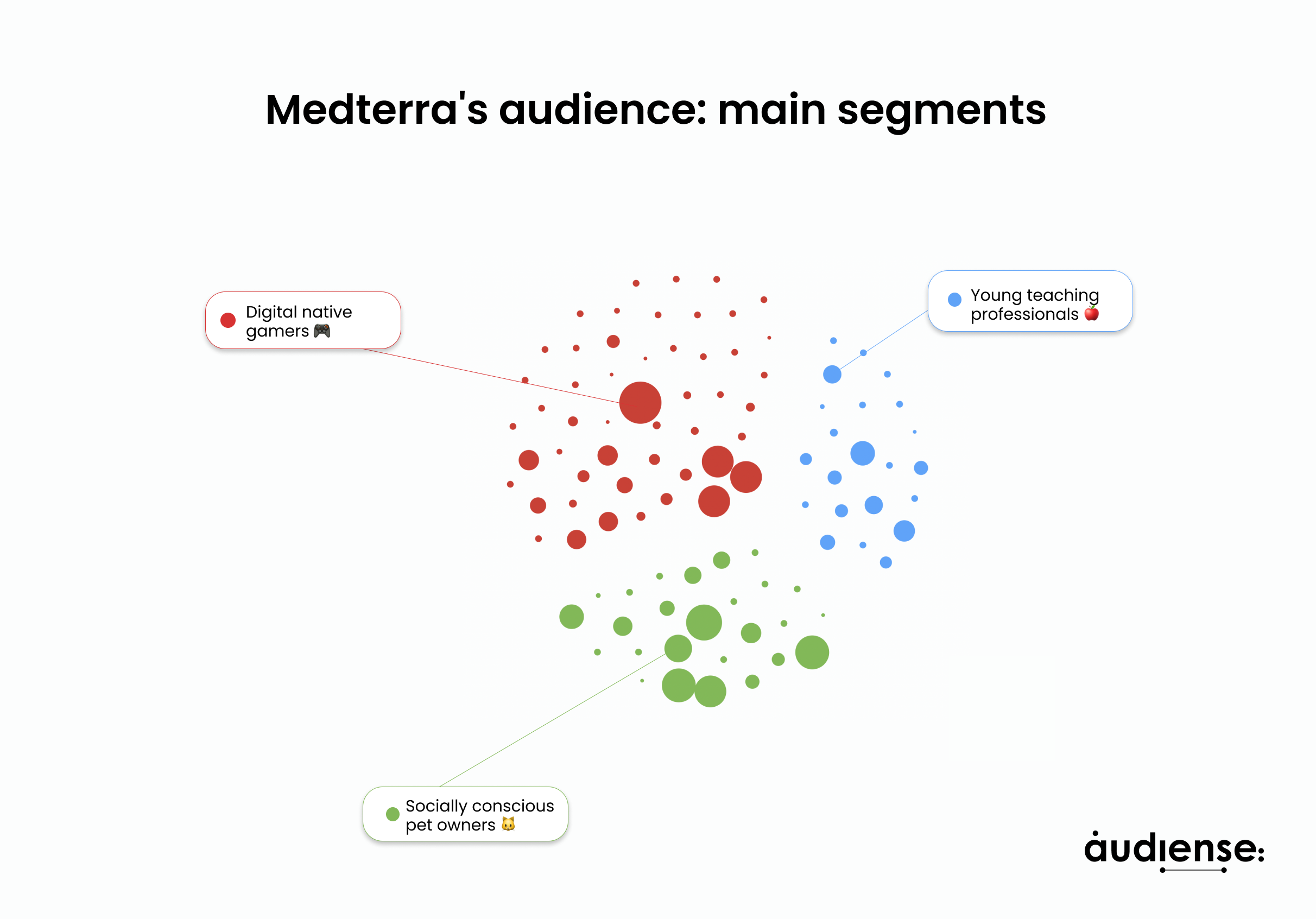 Medterra's audience: main segments