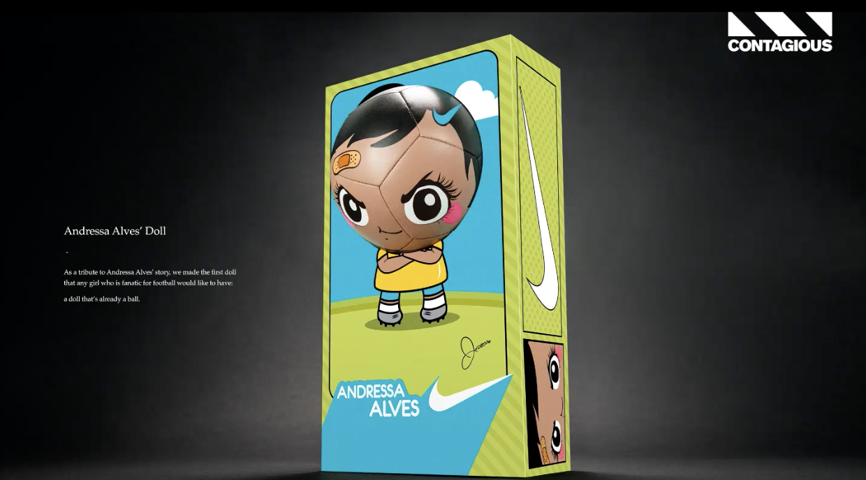 Audiense blog - Nike Brésil | La poupée que je n'ai jamais demandée