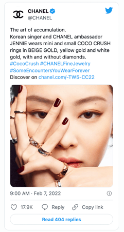 chanel mini coco crush ring