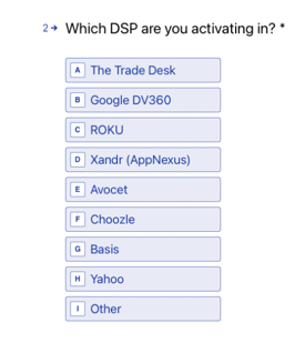 Audiense blog - Typeform for Audiense Insights DSP integration