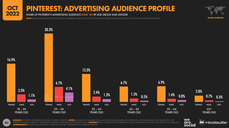 Audiense blog - Pinterest, advertising audience profile