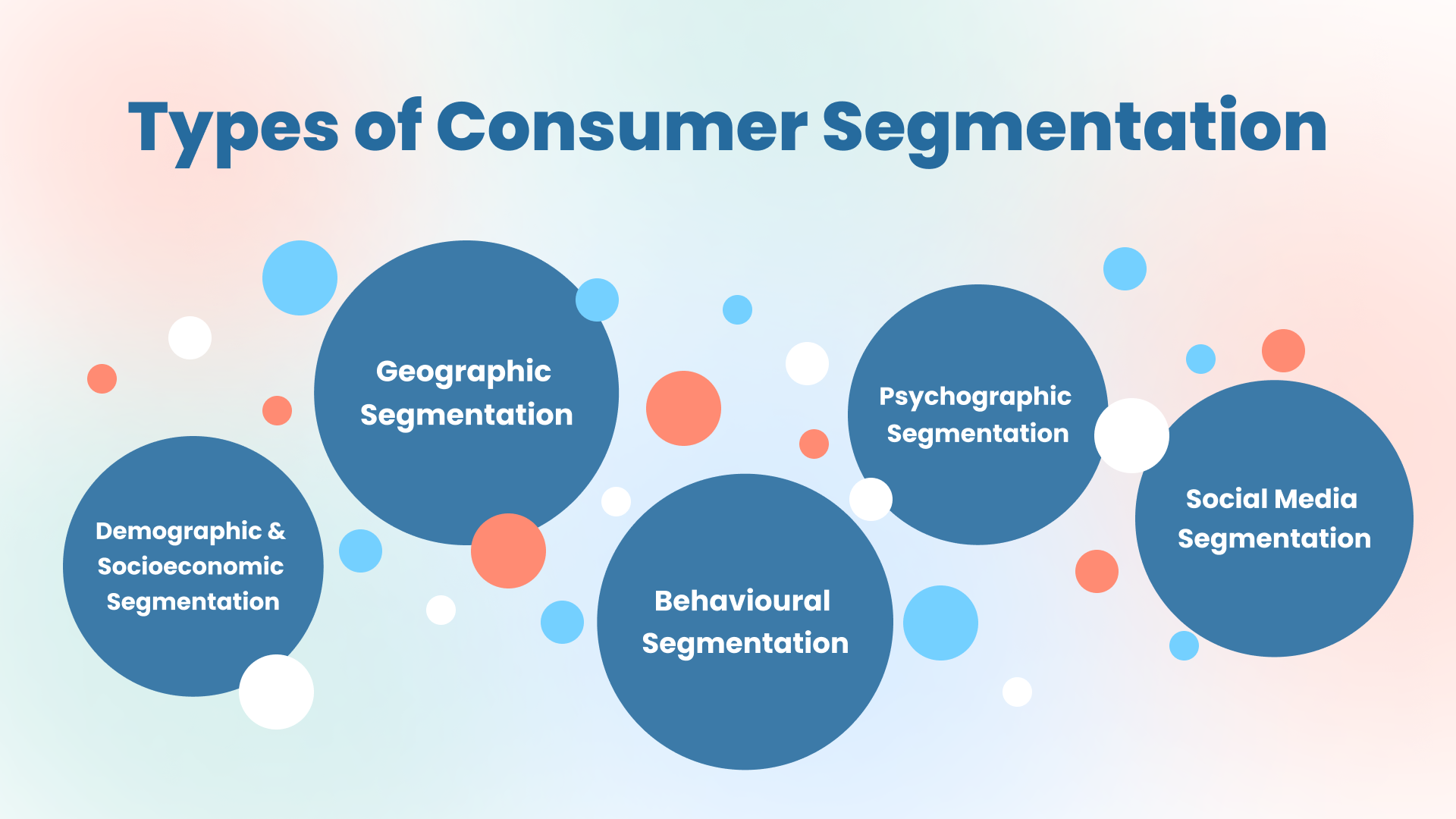 Types of Consumer Segmentation graphic