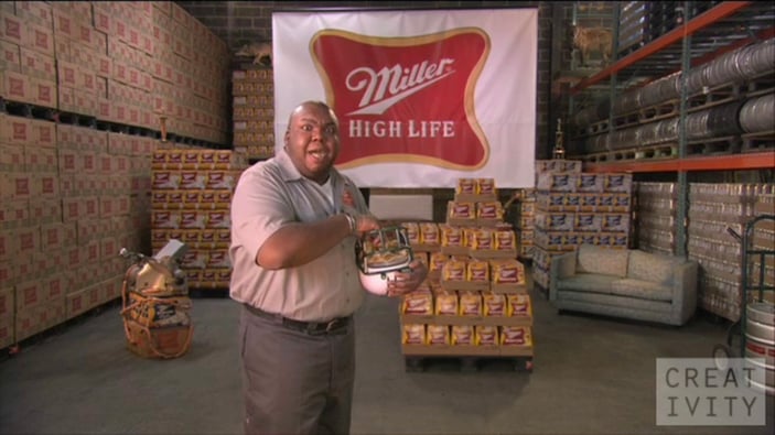 Audiense blog -  Miller High Life ad