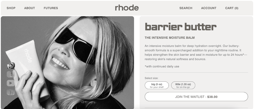 Audiense blog - image - Rhode waitlist