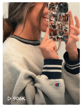 Audiense blog - image - Taylor Frankie Paul’s Tiktok post before the scandal