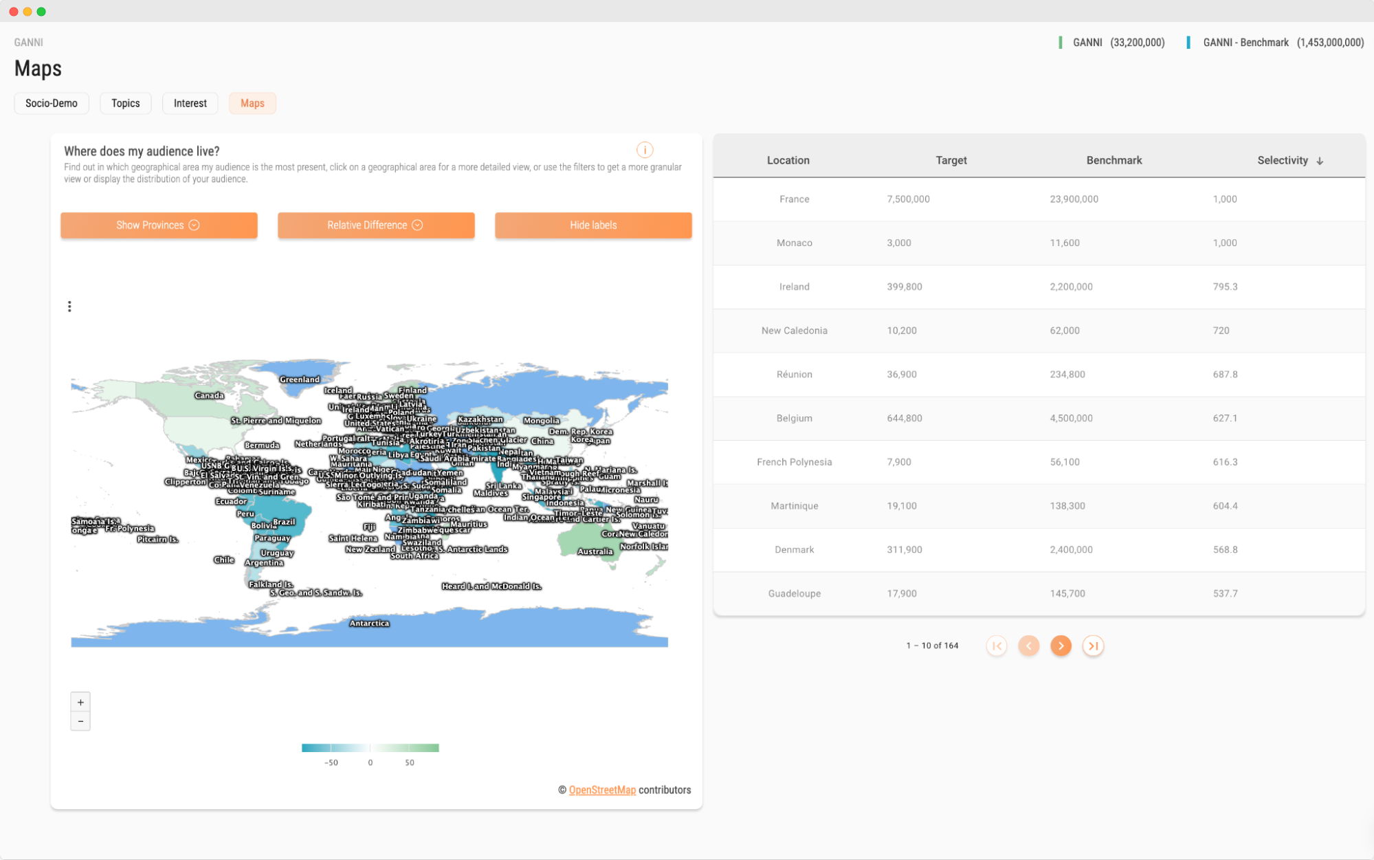 Image - Soprism tool - maps