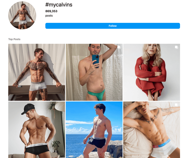 Audiense blog - #mycalvins campaign